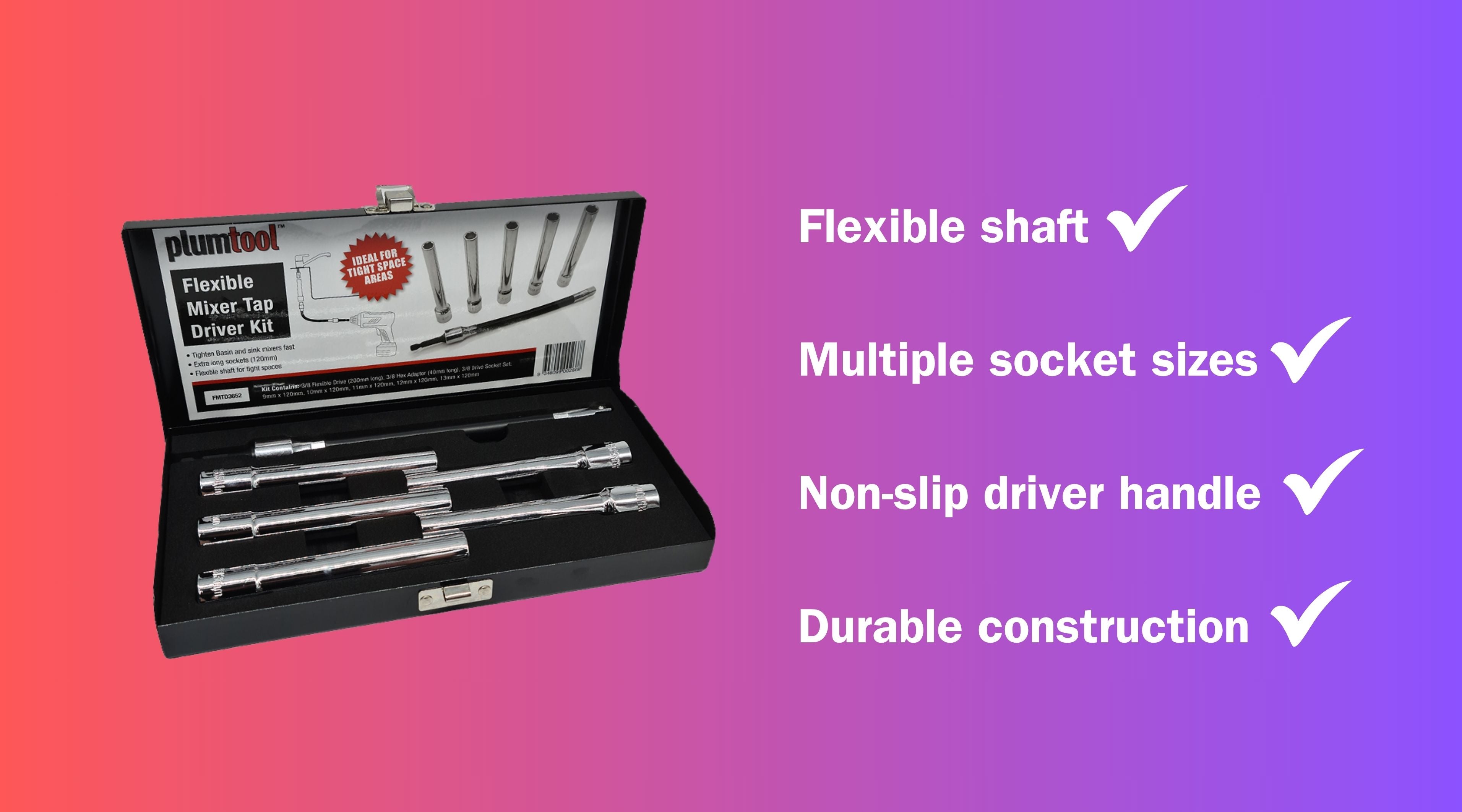 Why Every Plumber Needs the Plumtool Flexible Mixer Tap Driver Kit in Their Toolbox