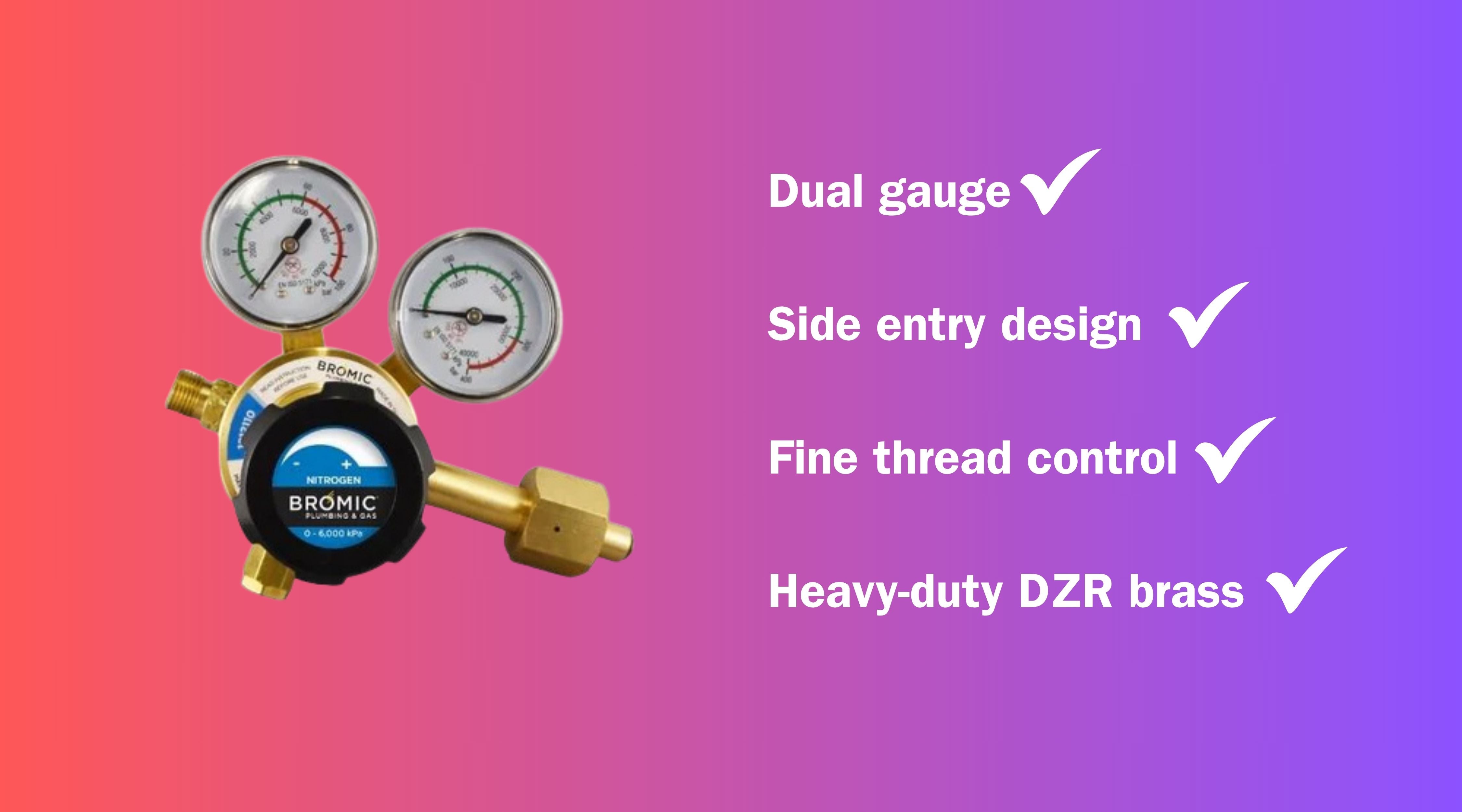 Control the Pressure: Why Plumbers and HVAC Techs Trust the Bromic Nitrogen Regulator