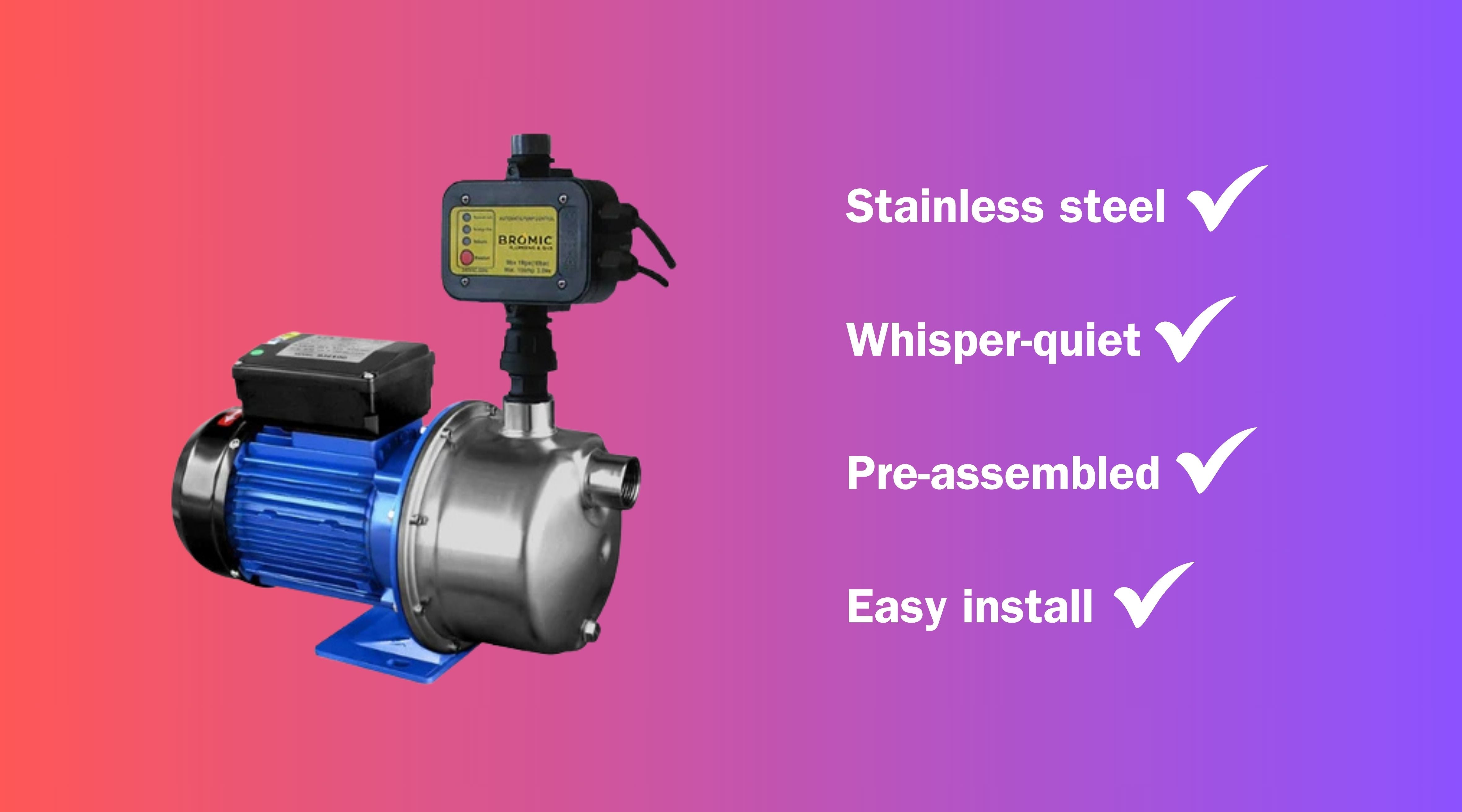 Meet Waterboy: The Bromic Jet Pump Range Built for Aussie Pressure