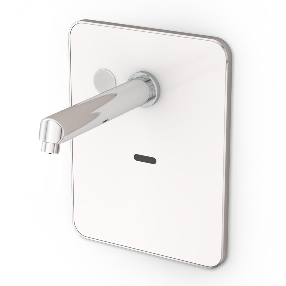 CliniMix® Lead Safe™ CMV2 Wall Mounted Handsfree POU, Proximity Sensor, Mains, Glass Face Plate with