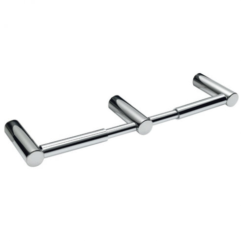 Regent Double Toilet Roll Holder 270mm W x 75mm D