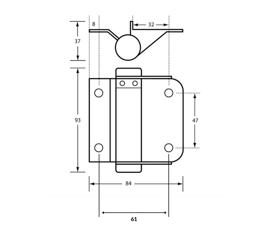 109 Spring Hinge - Visible Fix