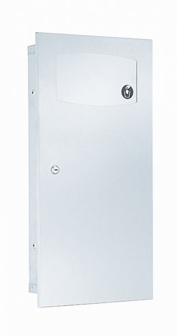 Concealed Chute Contemporary Series Waste Receptacle 10.5 litres