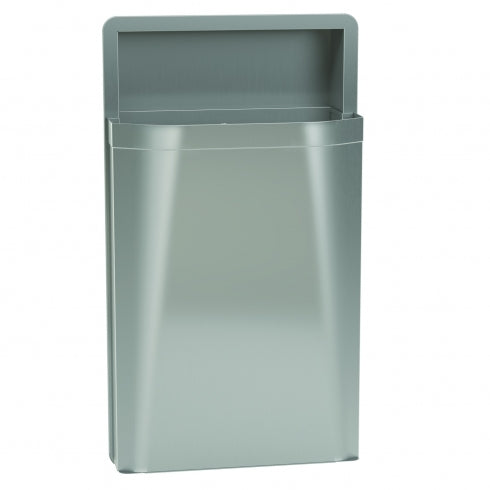 Surface-Mounted Bradley USA Diplomat Waste Receptable 69 Litres