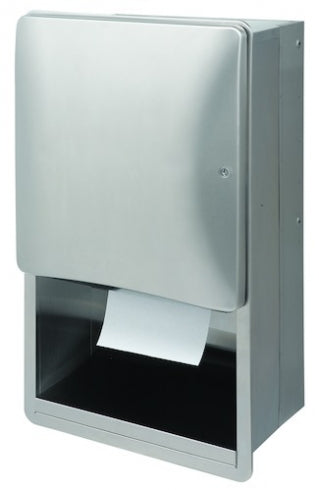 Unique and Sleek Design Bradley USA Diplomat Owner Provided Roll Paper Towel Dispenser