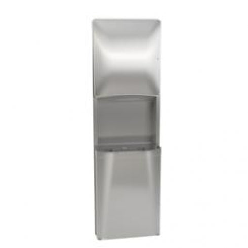Bradley USA Diplomat Towel and Waste Combination Stainless Steel