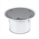 Vinyl Floor Waste Grates Solid Cover - Outlet