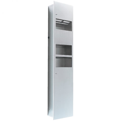 Recessed 3 in 1 Combination Stainless steel