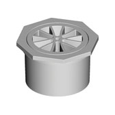 Standard Floor Grate Octagonal