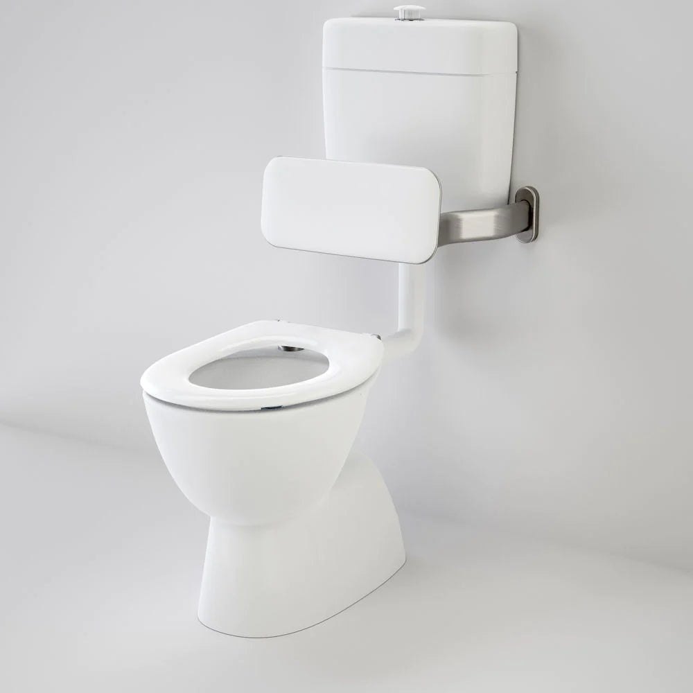 Care 200 V2 Connector (S Trap) Suite with Backrest and Caravelle Care Single Flap Seat - White
