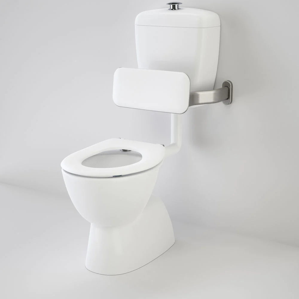 Care 400 Connector (S Trap) Suite with Backrest and Caravelle Care Single Flap Seat - White