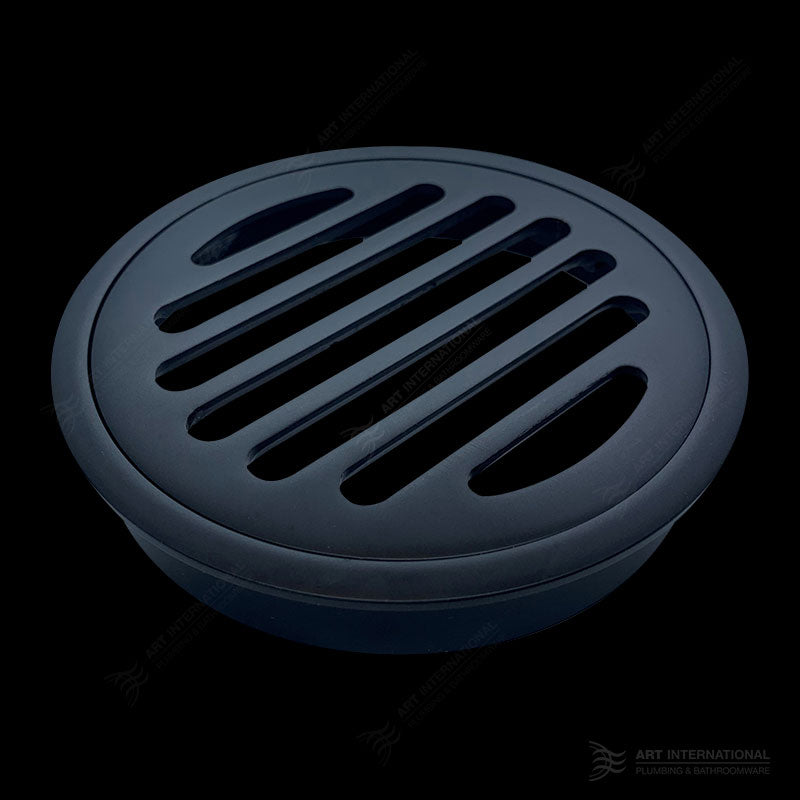 Brass Round Push In Floor Wastes