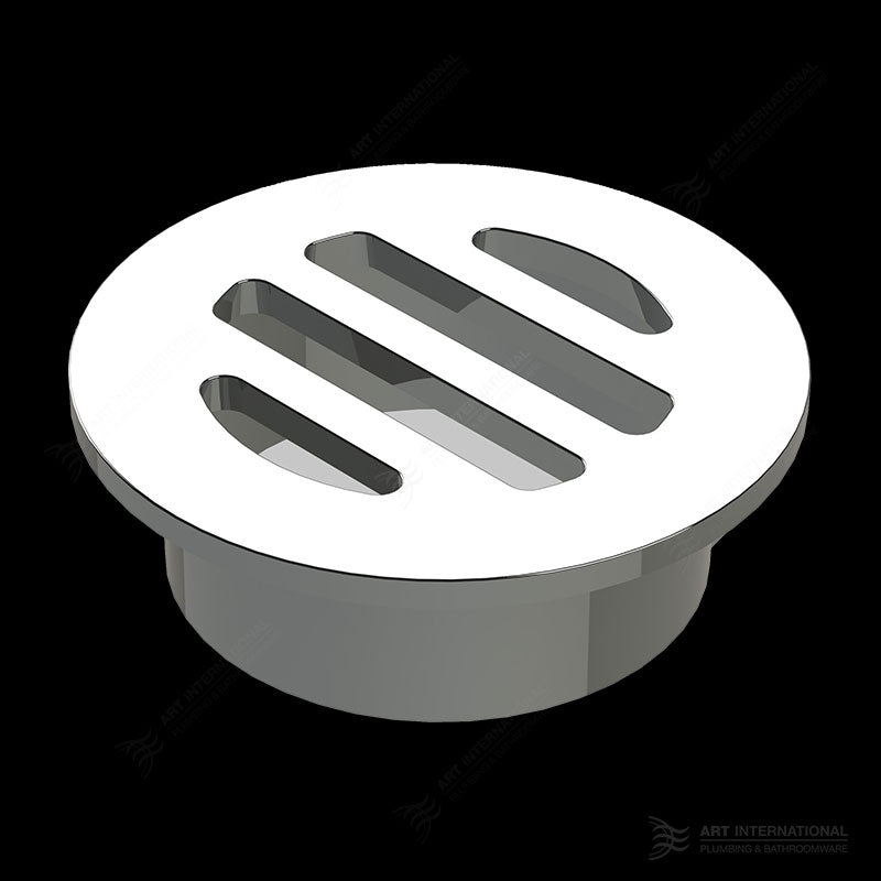 Brass Round Push In Floor Wastes