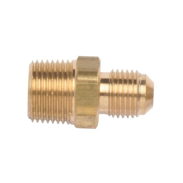 Union Brass Flare 45 Deg 5/16 Sae M X 3/8 Bspt M