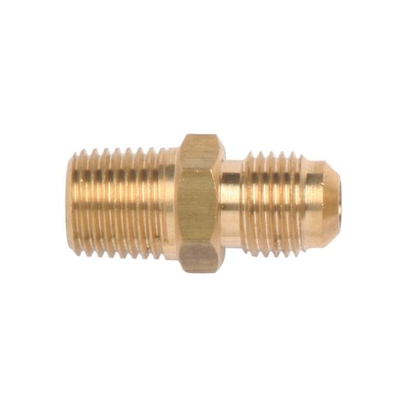 Union Brass Flare 45 Deg 5/16 Sae M X 1/4 Bspt M