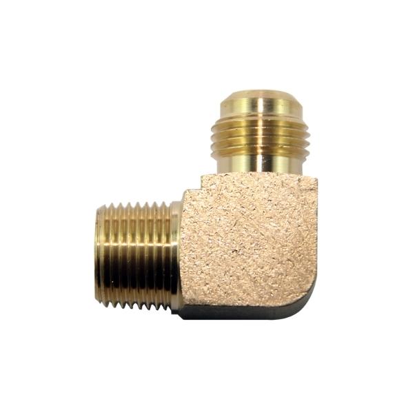 Elbow Brass 90 Deg 3/8 Bsp M X 3/8 Sae M