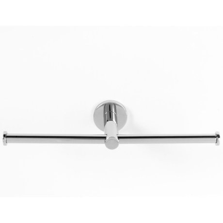 Virtu Circit Double Toilet Paper Holder - Chrome