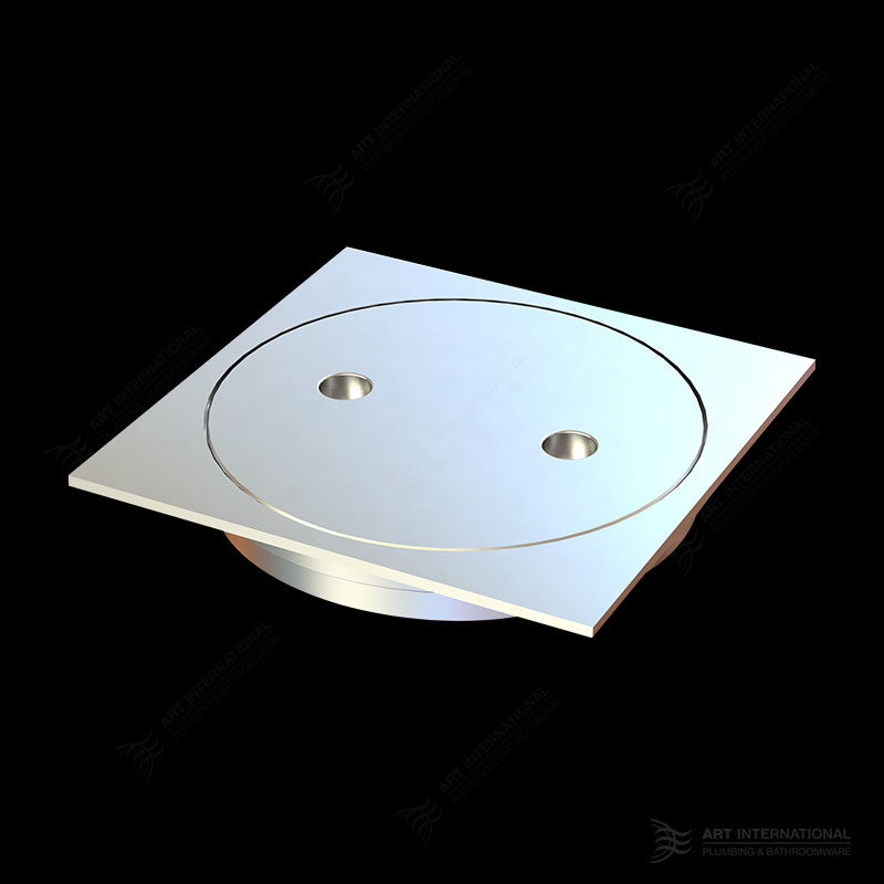 100mm Brass Clear Out Floor Waste