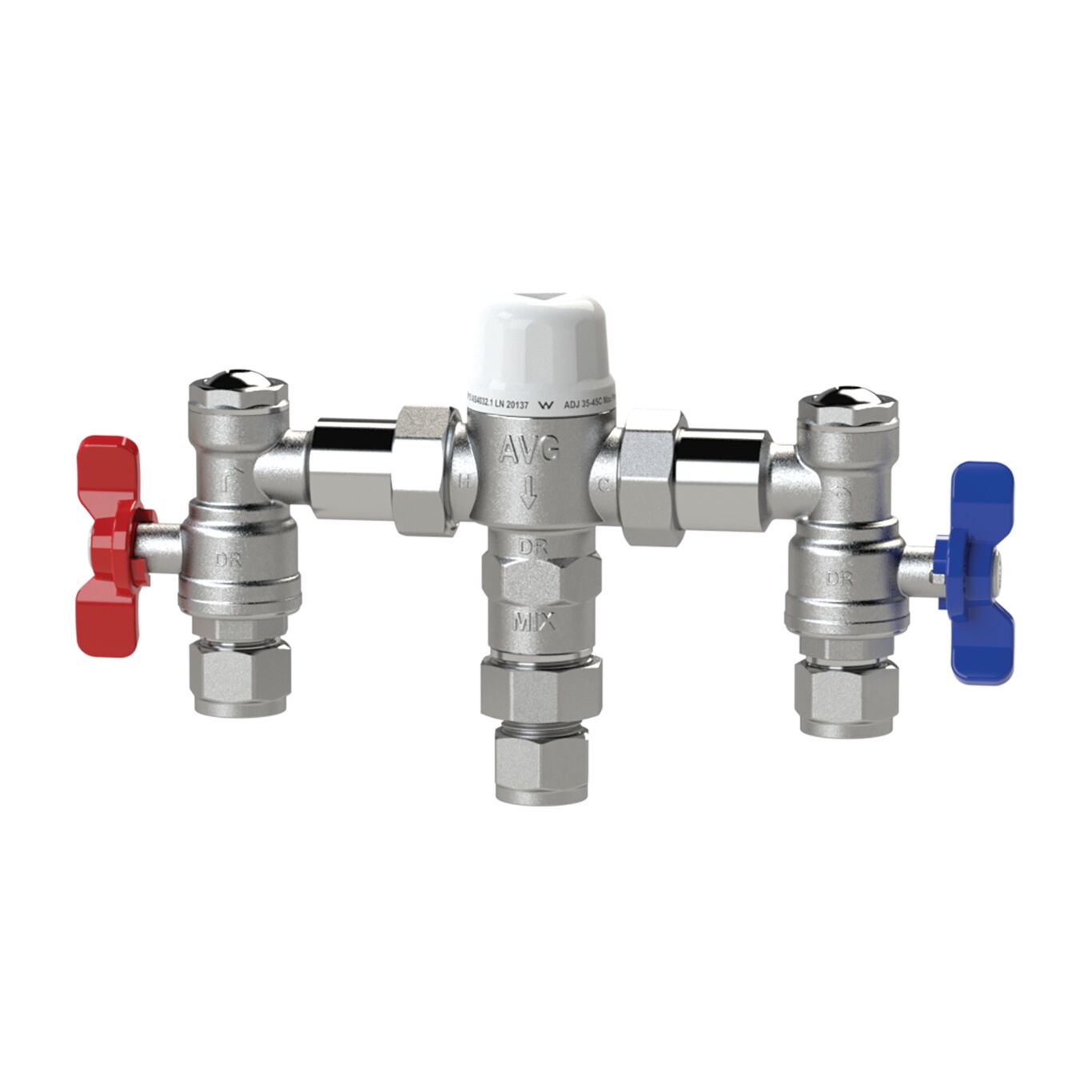 25mm Thermostatic Mixing Valve AVG with Disinfection Function