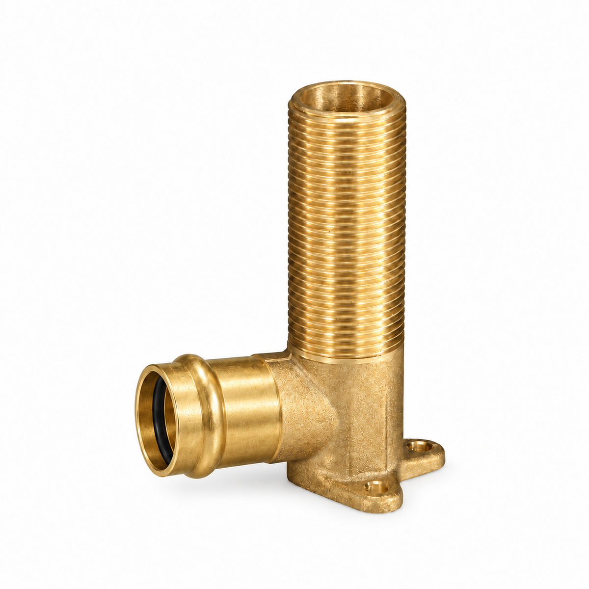 Water Copper Press Elbow Lugged Male