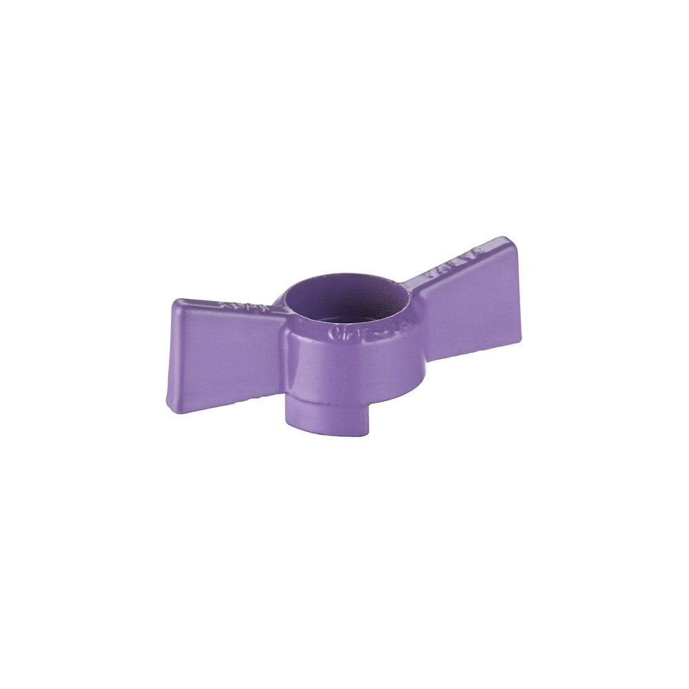 Ball Valve Butterfly Handle — Lilac, Recycled Water, Spare