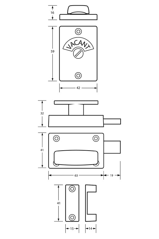 200A Safety Handle Lock & Indicator Set - Visible Fix