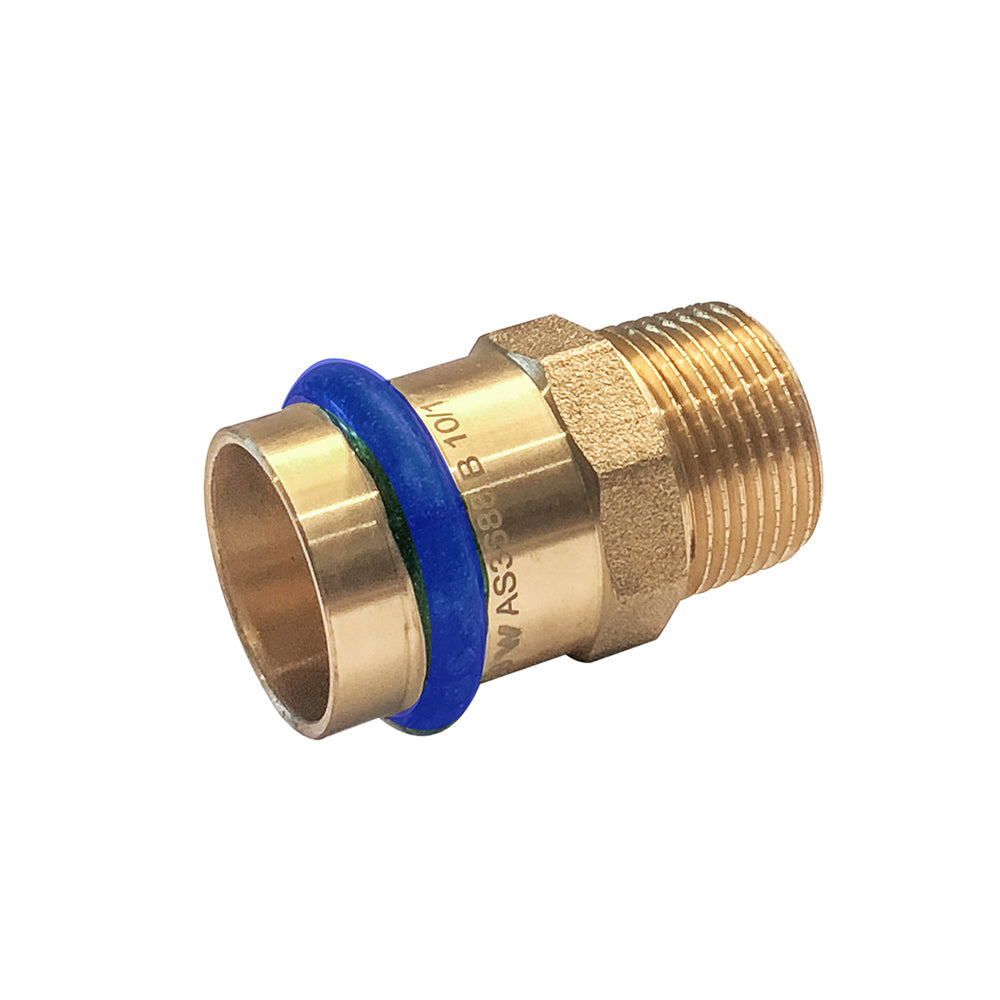 Brass Press Fit Water - Reducing Coupling MI