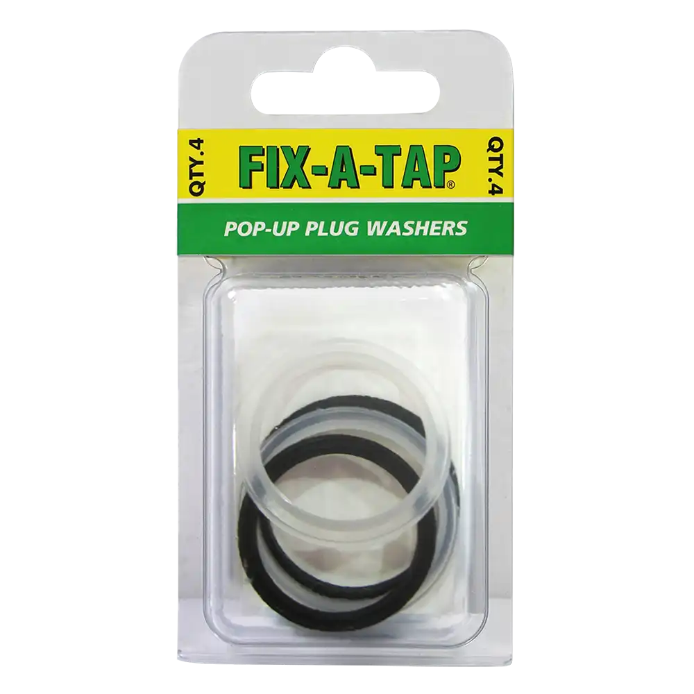 Pop Up Plug Waste Washer Pack of 4