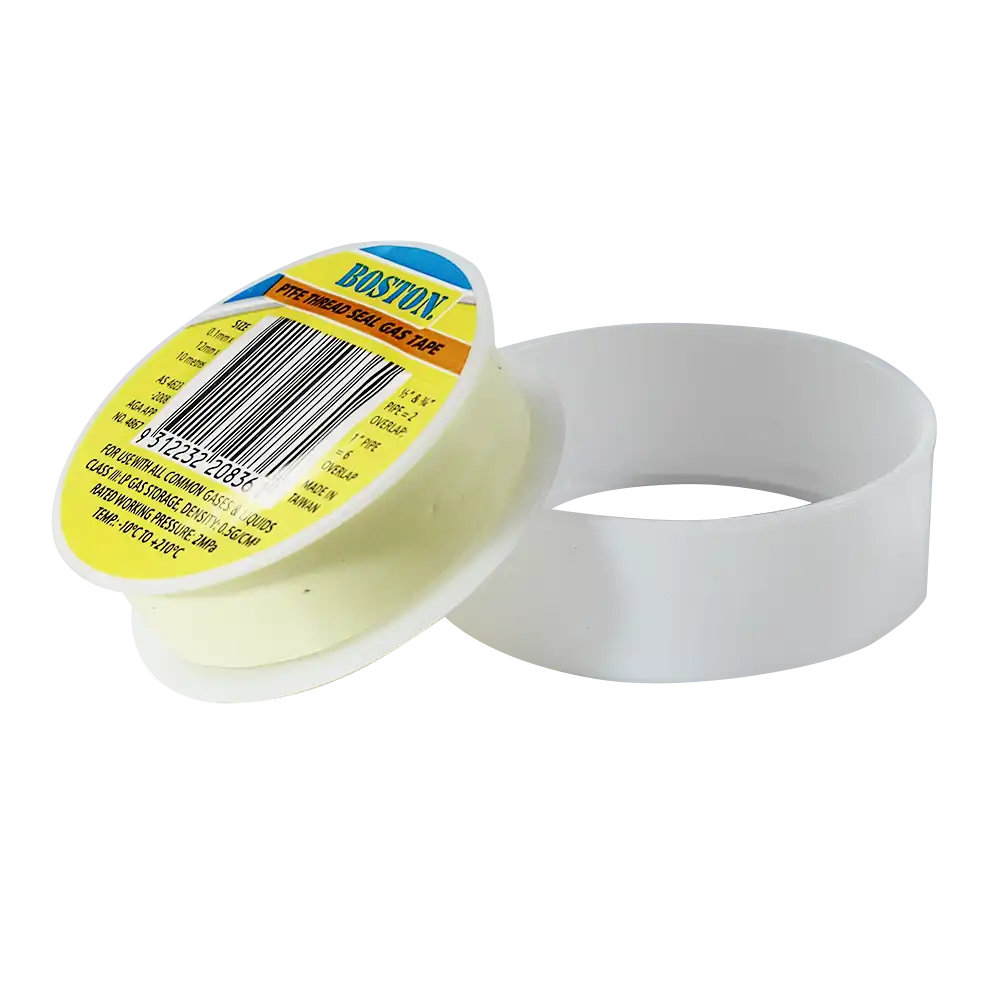 Standard Density Yellow Gas Thread Seal Tape 12mm x 10m