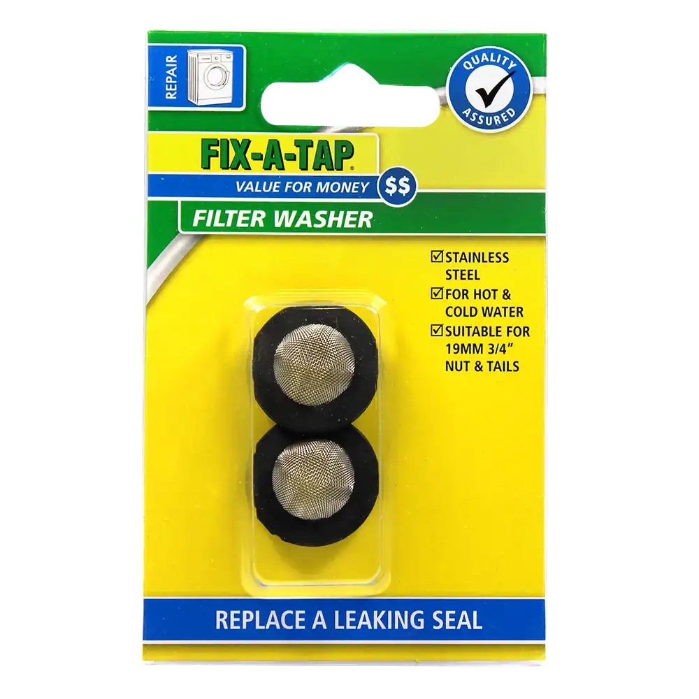 Stainless Steel Filter Washer 19mm Pack of 2