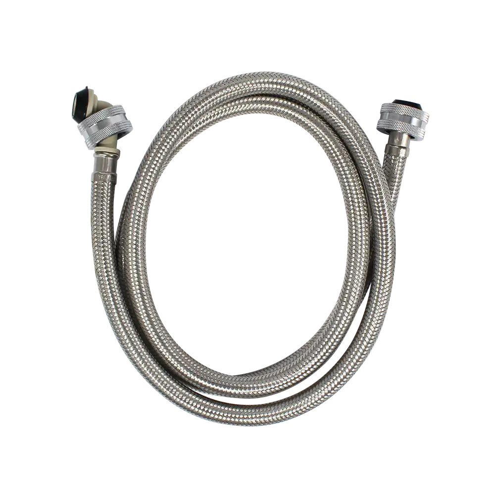 Washing Machine & Dishwasher Hose Stainless Steel 1.5m