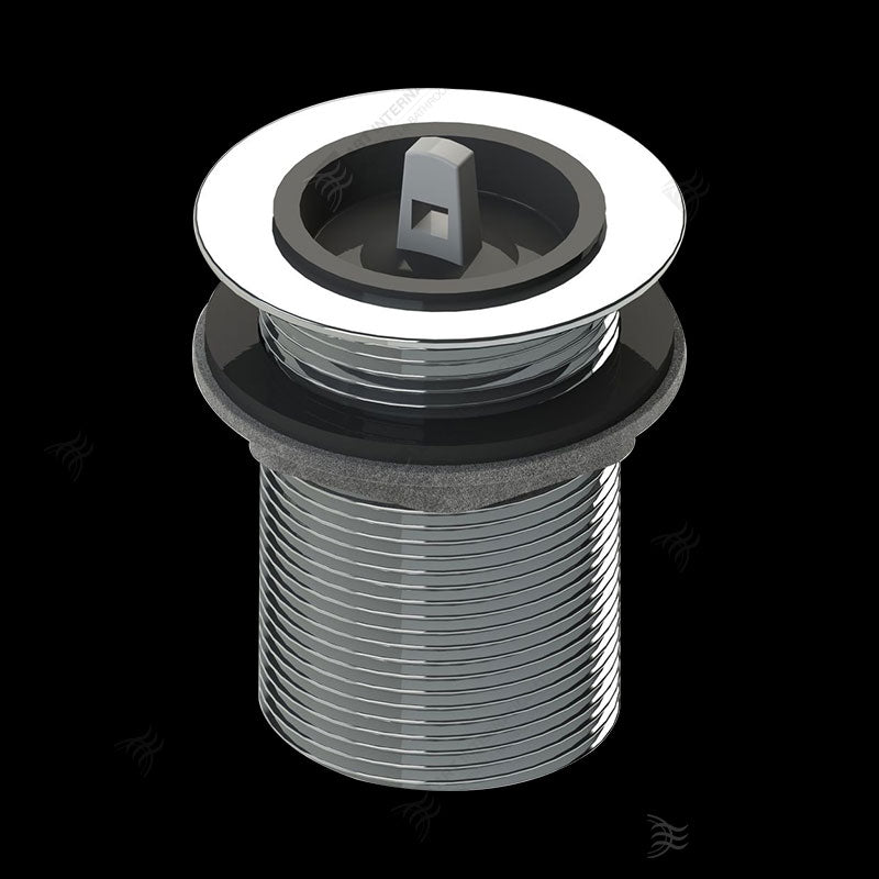 Brass Plug And Wastes With Rubber Plug