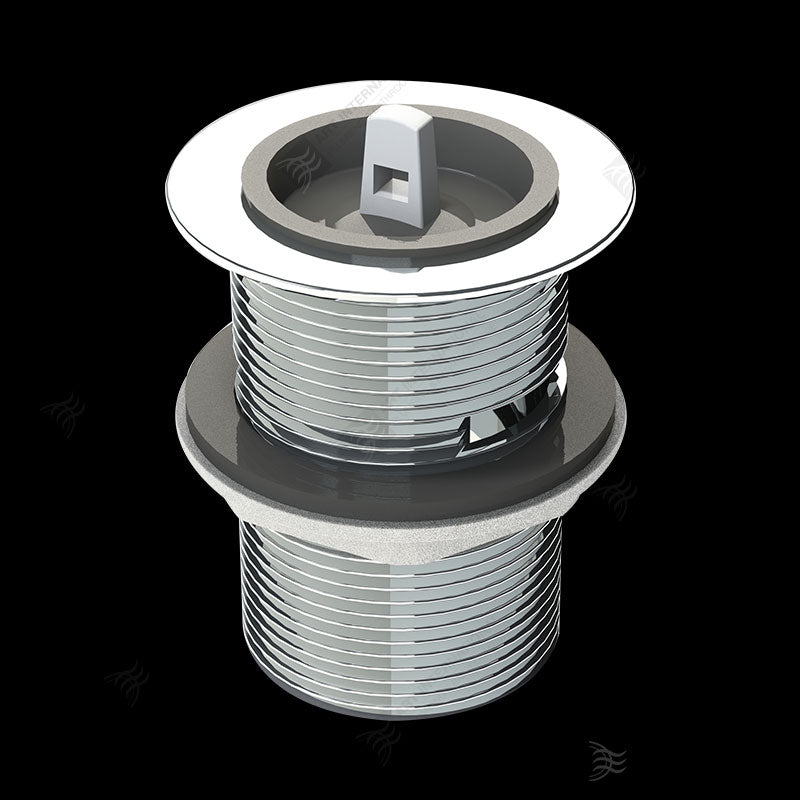 Brass Plug And Wastes With Rubber Plug