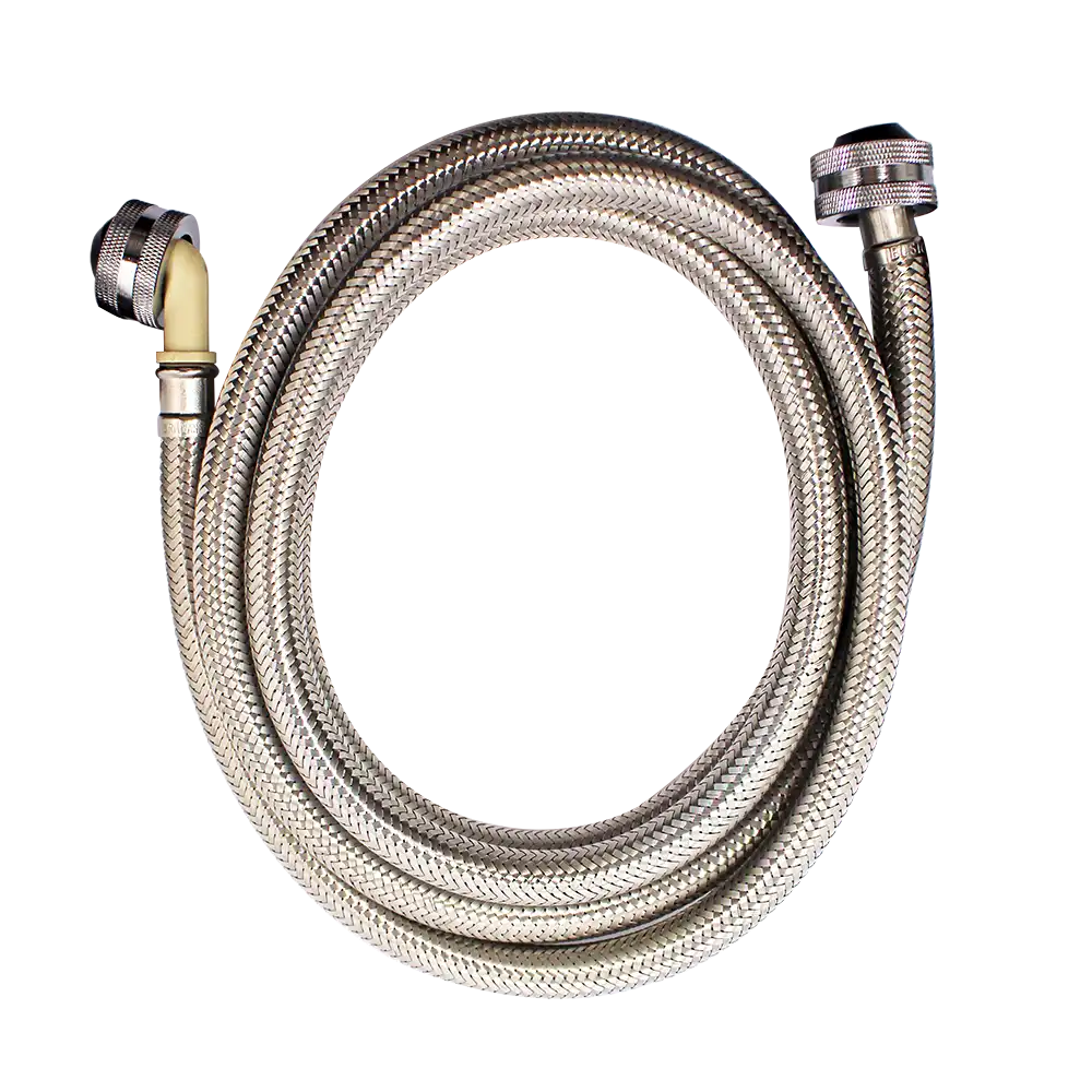 Washing Machine & Dishwasher Inlet Hose Stainless Steel 2m