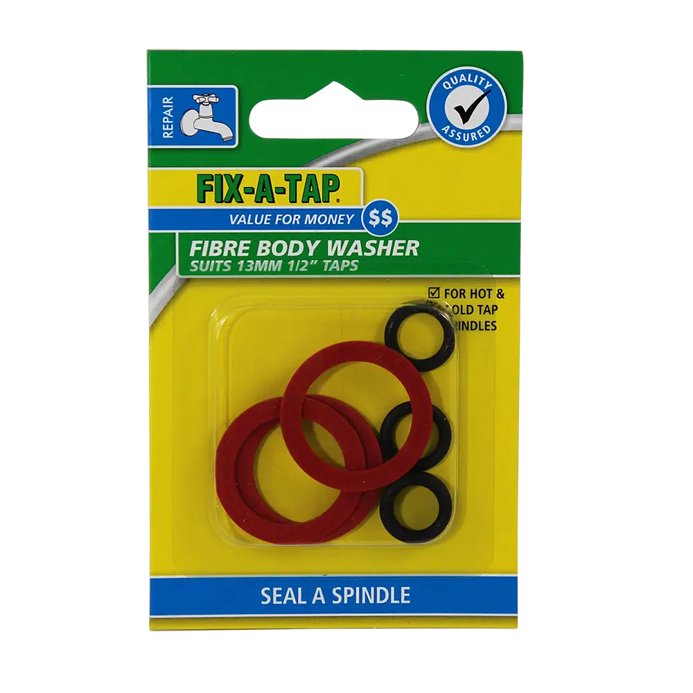 Fibre Body Washer 13mm Pack of 4