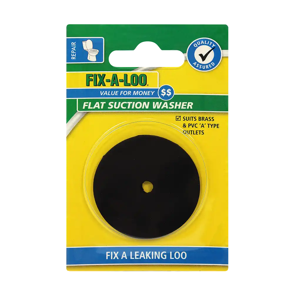 Flat Suction Washer – Suits Brass & PVC ‘A’ Type Outlets