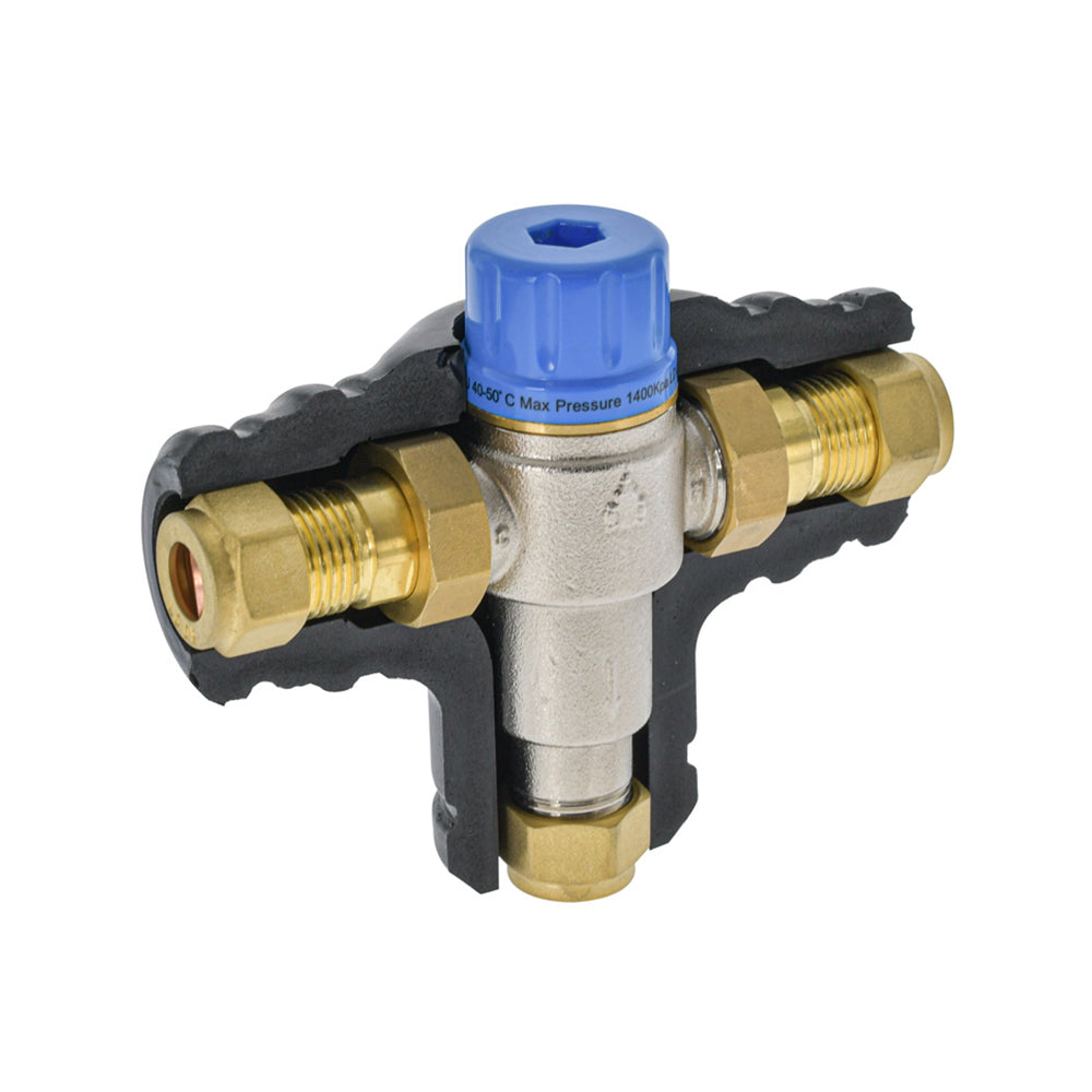 Tempering Valve - Standard, 15mm, Lead Free