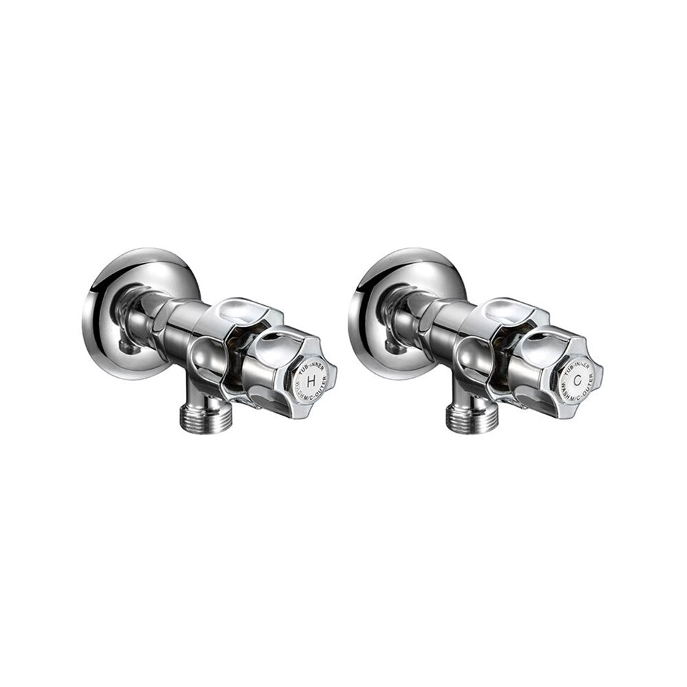 Washing Machine Conversion Unit - DZR Brass, Universal, Left or Right Handle