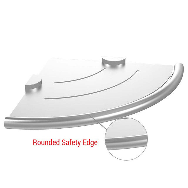 Comfort Stainless Steel Corner Shelf
