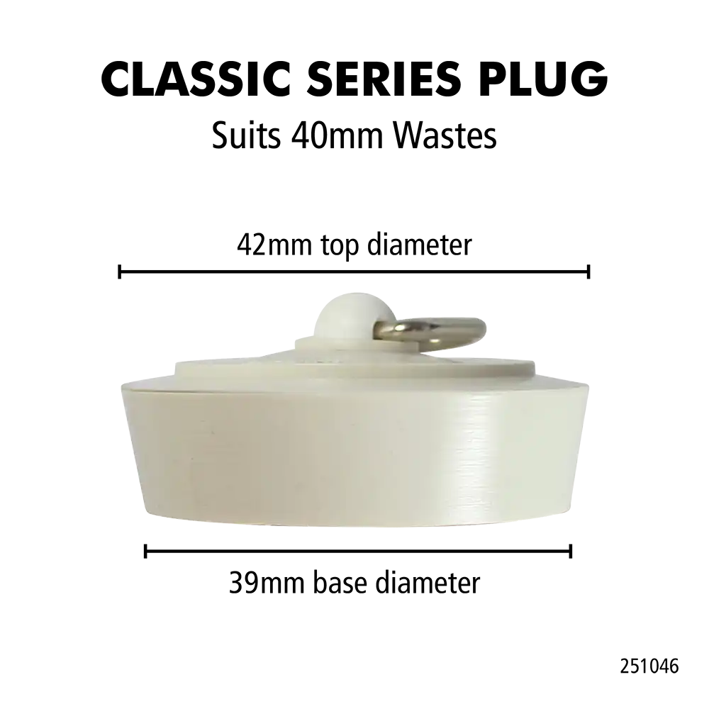 Classic Series Plug 40mm