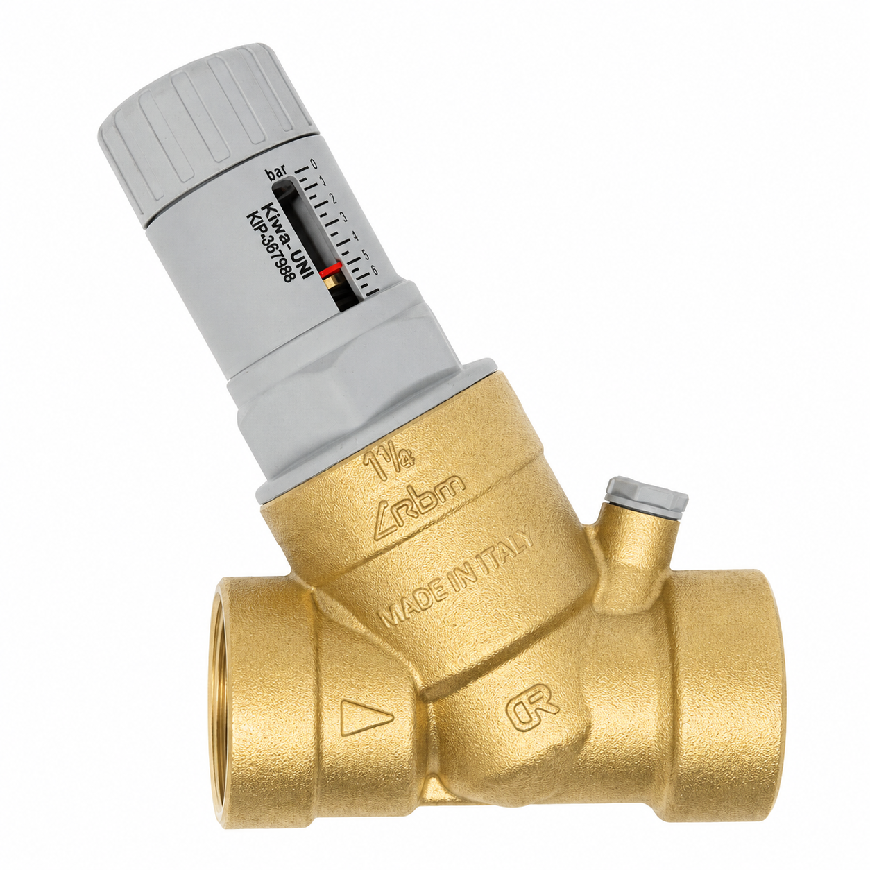 RBM Rinox Plus Smart M Adjustable Pressure Reducing Valve - Diaphragm Operated with Calibration Knob | Series 2581.B