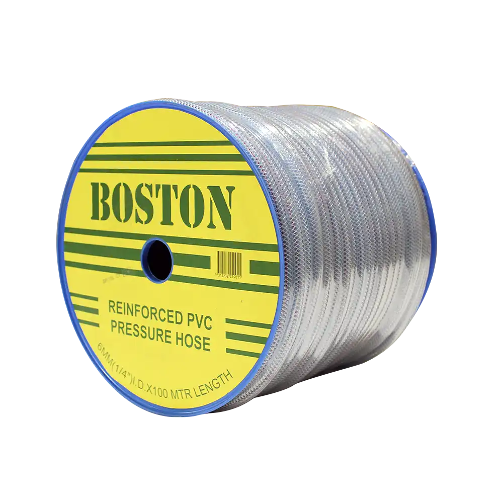 Clear PVC Reinforced Pressure Hose 6mm