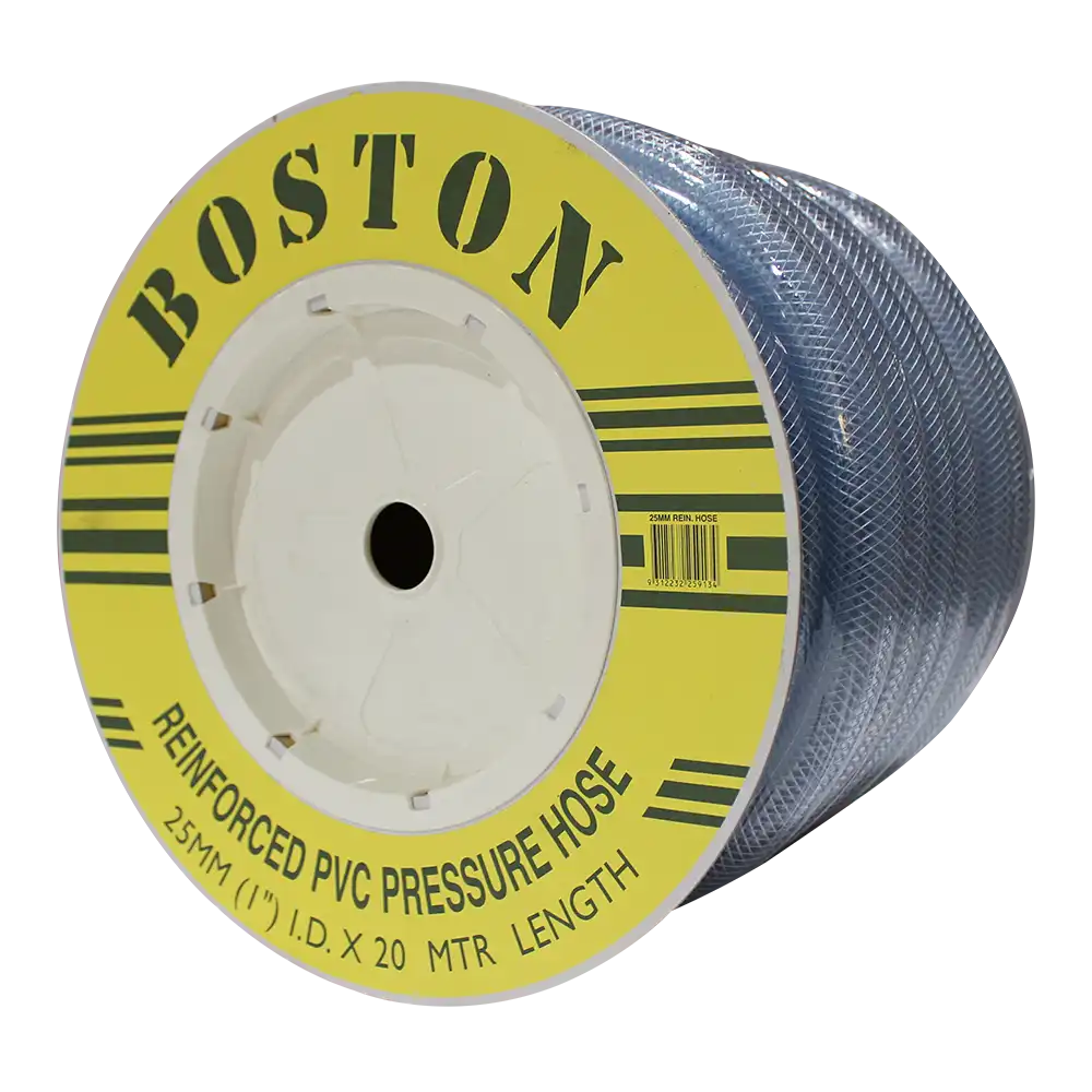 Clear PVC Reinforced Pressure Hose 25mm