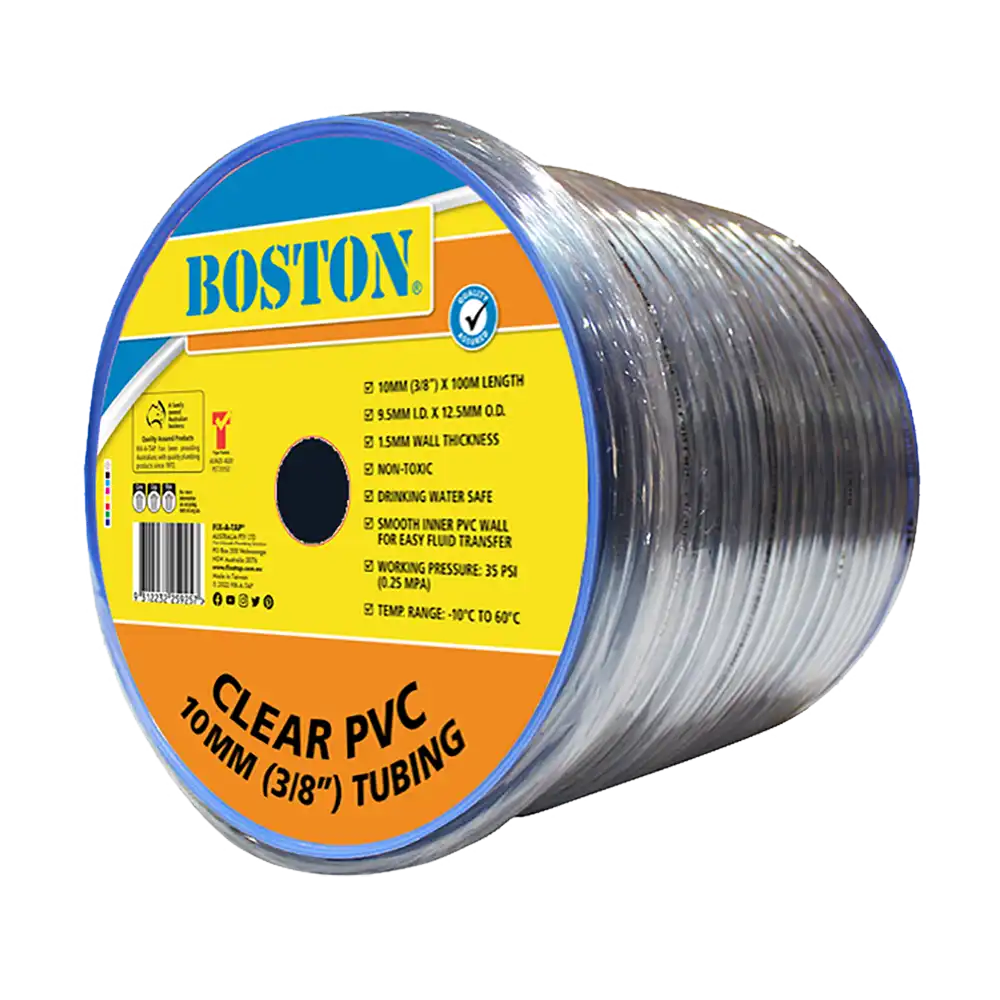 Clear PVC Tubing 10mm