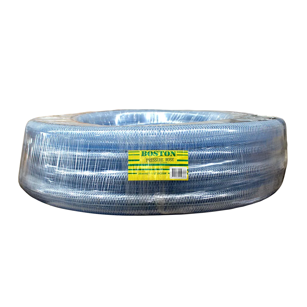 Clear PVC Reinforced Pressure Hose 38mm