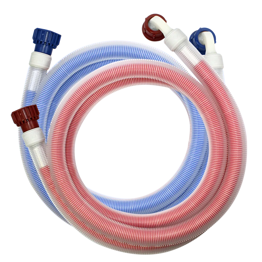 Burst Alert Washing Machine Inlet Hose 2m Twin Pack