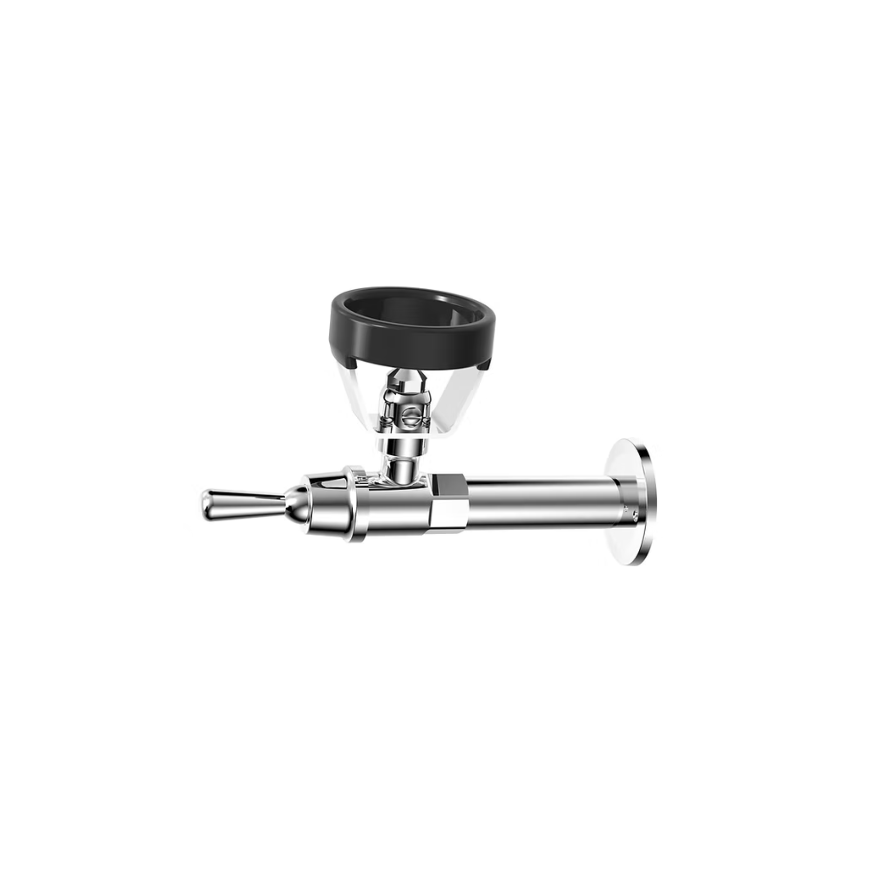 Wall Mounted Bubbler Tap with Lever Handle – Lead Free Chrome Brass Drinking Fountain for Commercial Use