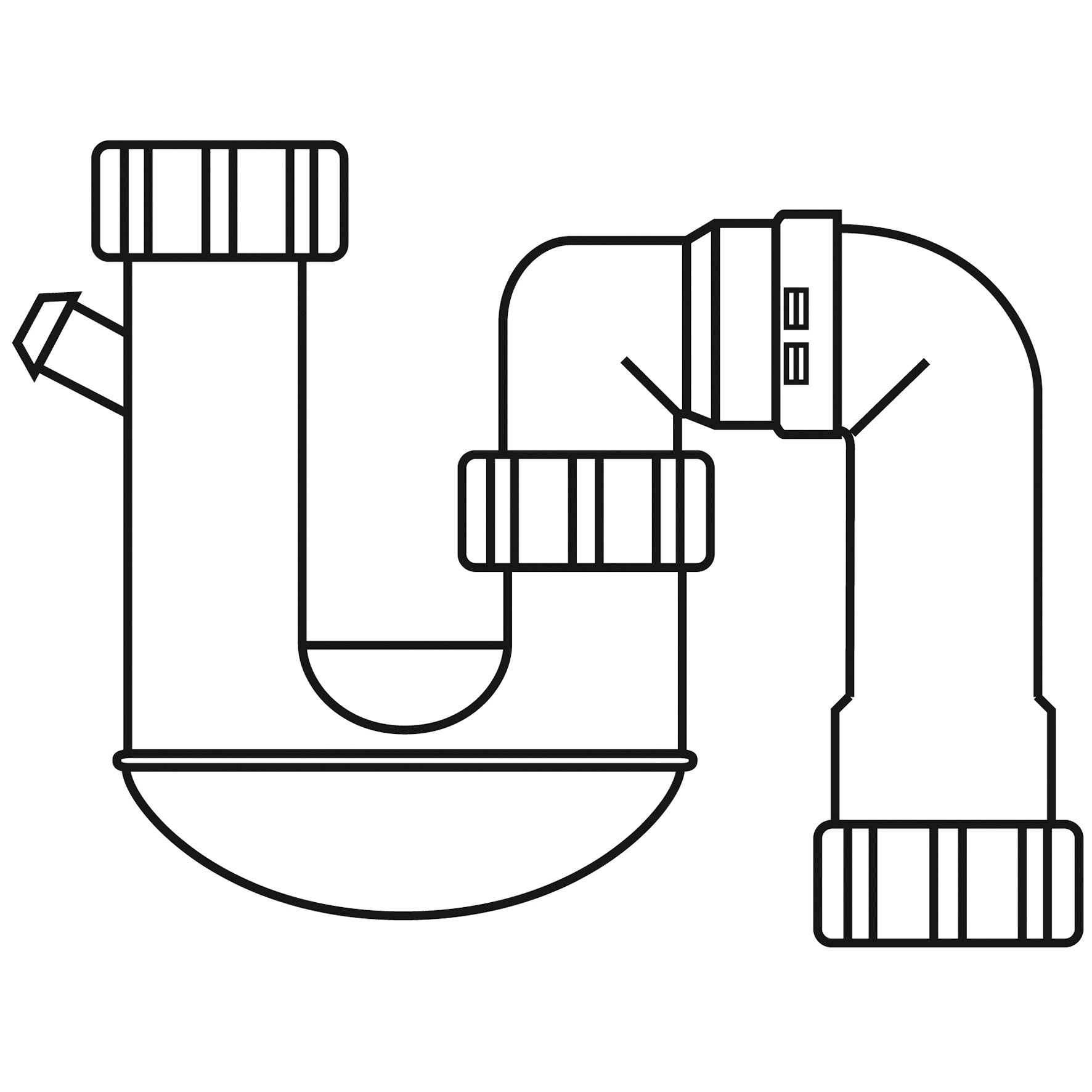 50MM COMBINATION S & P TRAP