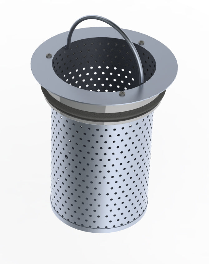 Stainless Steel Strainer Basket 100mm (190 Micron)