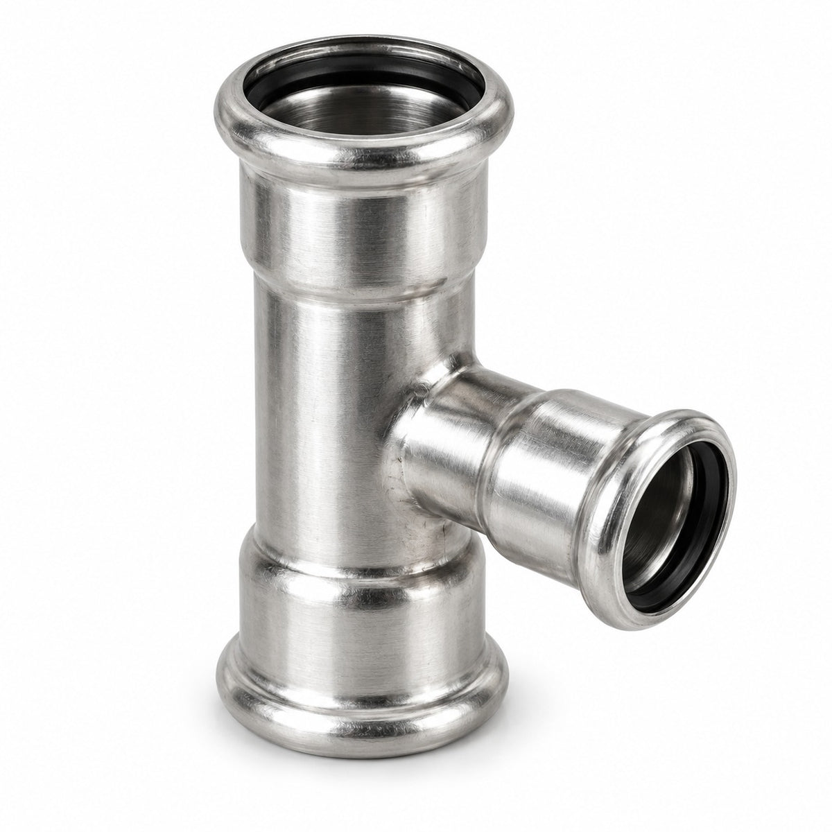 316 stainless steel press reducing tee